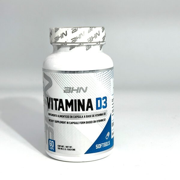 Bhn Vitamina D3 60 Caps