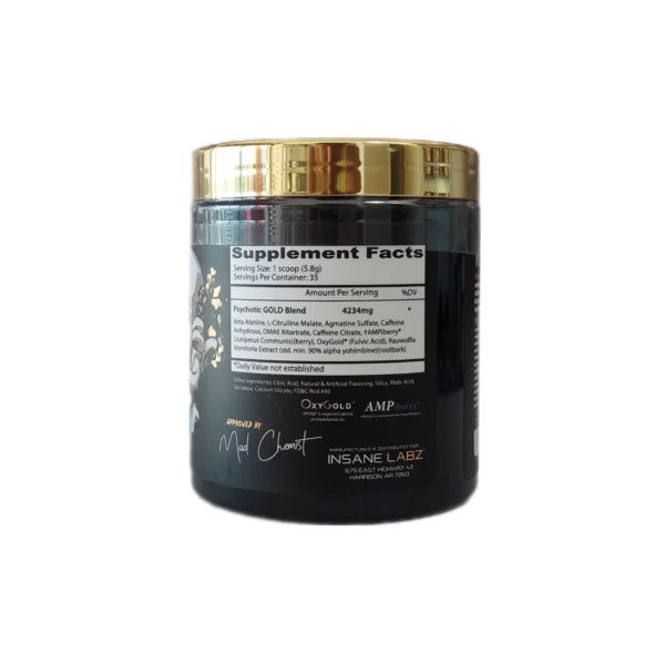 Insane Labs Psychotic Gold 35 Serv - Image 2