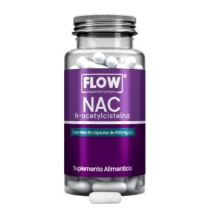 Flow NAC N-Acetilcisteina 600mg 60 cápsulas